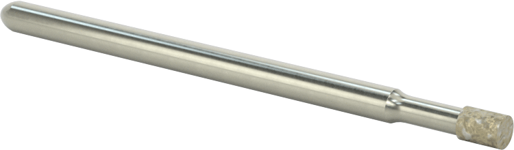 Metaller için Uzun Ömürlü Taşlama Ucu, 1/8" Şaft Çapı, 0,12" Baş Çapı, 0,16 inç Baş Uzunluğu
