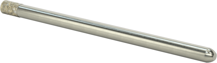 Metaller için Uzun Ömürlü Taşlama Ucu, 1/8" Şaft Çapı, 0,13 inç Baş Çapı, 0,2 inç Baş Uzunluğu