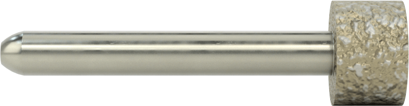 Metaller için Uzun Ömürlü Taşlama Ucu, 1/4" Şaft Çapı, 0,59" Baş Çapı, 0,39" Baş Uzunluğu