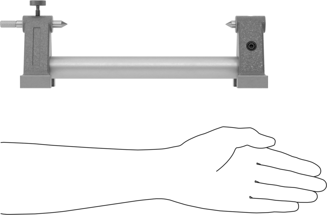 Tezgah Merkezi, 8“ Uzunluk x 3” Çaplı İş Parçası için