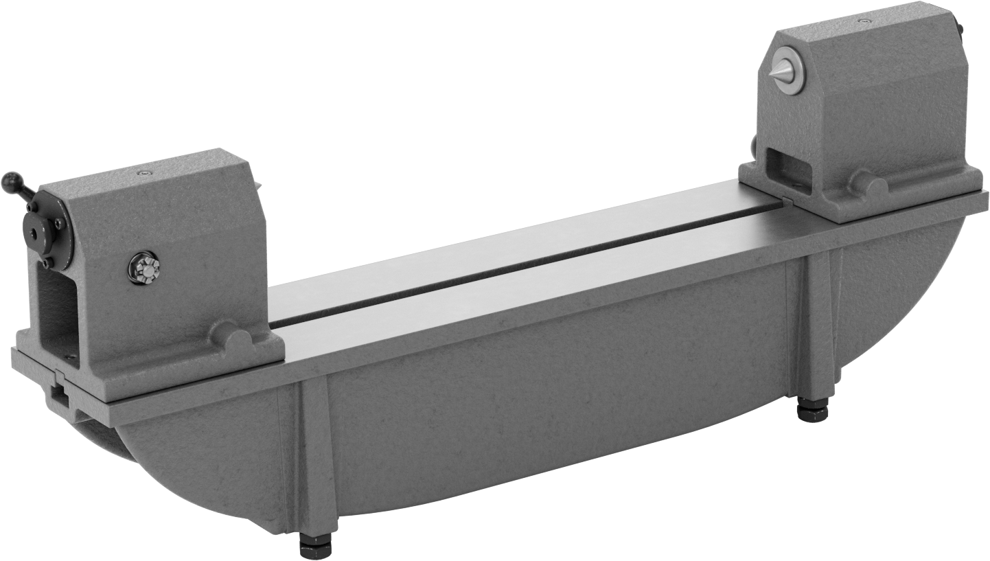 Tezgah Merkezi, 18“ uzunluk x 8” çaplı iş parçası için
