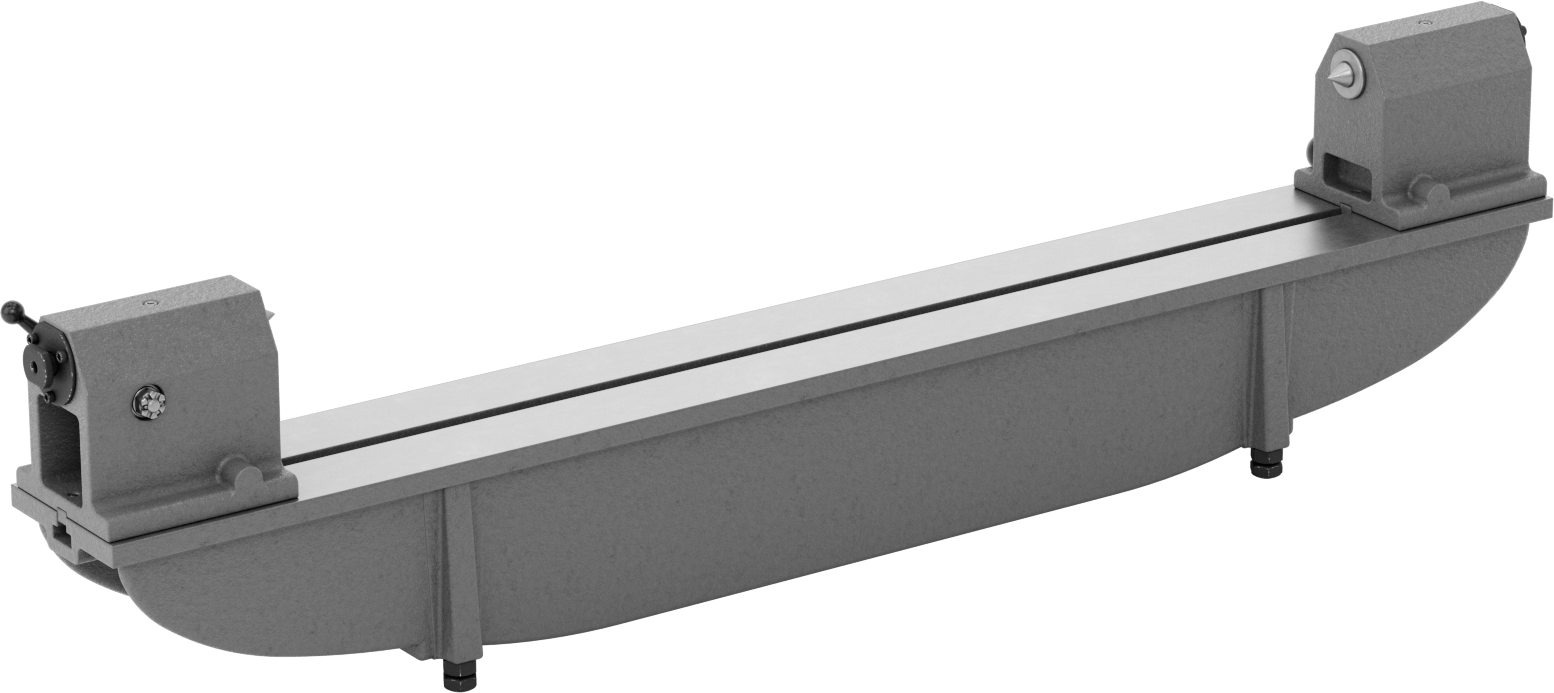 Tezgah Merkezi, 36“ Uzunluk x 8” Çaplı İş Parçası için