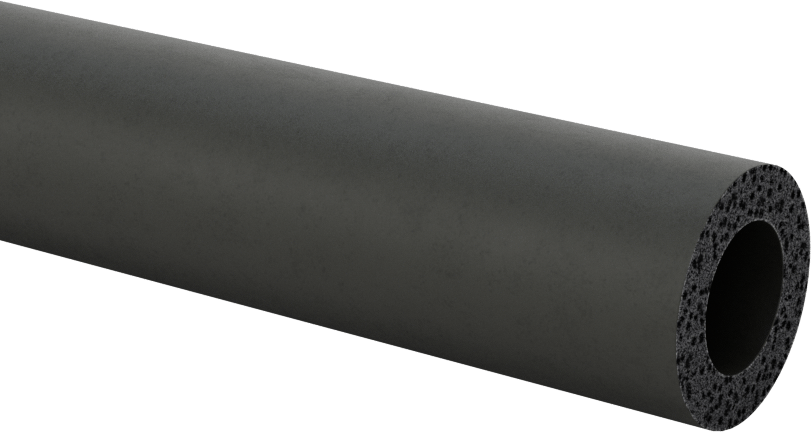 Ultra Hava Koşullarına Dayanıklı EPDM Köpük Tüp, 3/4" OD, 7/16" ID, 6 Fit Uzunluk