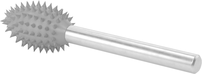 Dremel Kesici, Alev, 3/8" Baş Çapı, 1/8" Mil Çapı