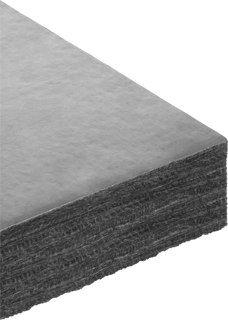 Fırınlar için Sert Grafit Yalıtım Levhası, 1-1/2" Kalınlık, 24 inç Genişlik, 52" Uzunluk