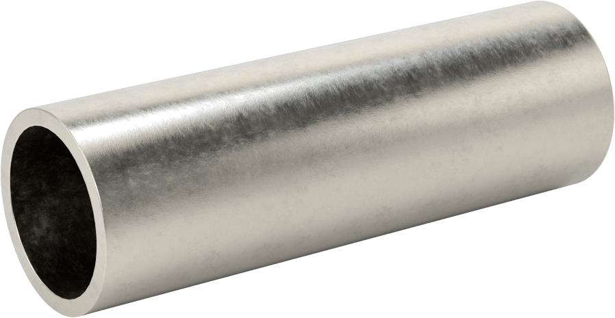 İnce Cidarlı 304/304L Paslanmaz Çelik Dişsiz Boru, 1 Boru Boyutu, 4" Uzunluk