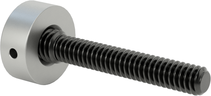 Kurcalamaya Dayanıklı Tam Dişli Ayırıcı Kapak, 1/4“-20 Diş x 1-13/16” Uzunlukta Vida, 3/4" Dış Çaplı Ayırıcı