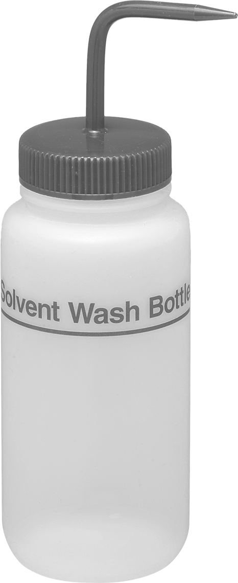 Açılı Nozullu Sıkma Şişesi, Ağır Kimyasallar için, HDPE Plastik, 16 FL. oz Kapasite