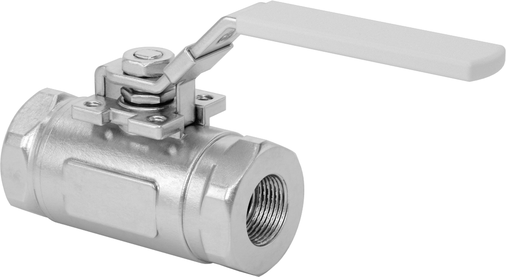Yakıt için 316 Paslanmaz Çelik Açma/Kapama Vanası, Floroelastomer Conta, 3/4 NPT Dişi, 3600 PSI Maksimum