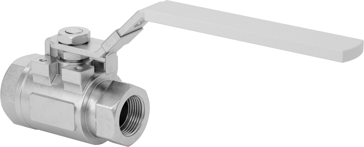 Yakıt için 316 Paslanmaz Çelik Açma/Kapama Vanası, Floroelastomer Kauçuk Conta, 1 NPT Dişi, 3600 PSI Maksimum