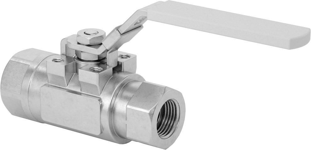 Yakıt için 316 Paslanmaz Çelik Açma/Kapama Vanası, Floroelastomer Conta, 1/2 NPT Dişi, 6000 PSI Maksimum