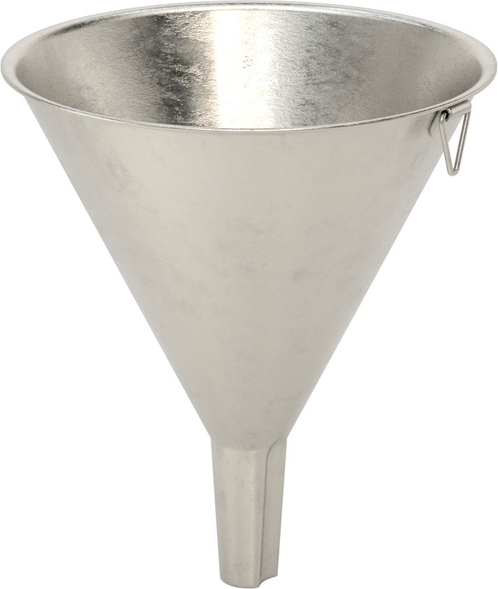 304 Paslanmaz Çelik Huni, 32 FL. oz. Kapasite