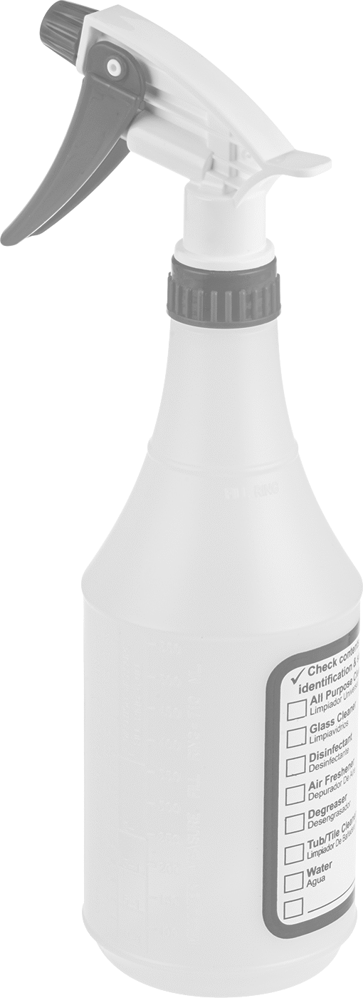 Kontrol Listeli Sprey Şişesi, 24 FL. oz. Kapasite