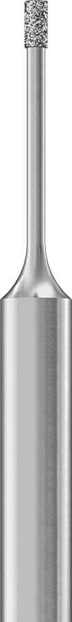 Metal Dışı Malzemeler için Uzun Ömürlü Taşlama Ucu, 1/8" Şaft Çapı, 0,04 inç Baş Çapı, 0,08 inç Baş Uzunluğu