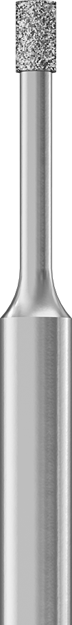 Metal Dışı Malzemeler için Uzun Ömürlü Taşlama Ucu, 1/8" Şaft Çapı, 0,07 inç Baş Çapı, 0,12" Baş Uzunluğu