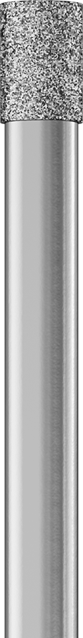 Metal Dışı Malzemeler için Uzun Ömürlü Taşlama Ucu, 1/8" Şaft Çapı, 0,14" Baş Çapı, 0,2 inç Baş Uzunluğu