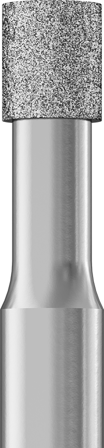 Metal Dışı Malzemeler için Uzun Ömürlü Taşlama Ucu, 1/4" Şaft Çapı, 0,24" Baş Çapı, 0,28" Baş Uzunluğu