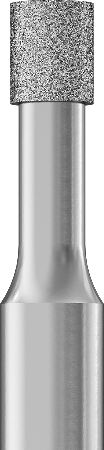 Metal Dışı Malzemeler için Uzun Ömürlü Taşlama Ucu, 1/4" Şaft Çapı, 0,2" Baş Çapı, 0,24" Baş Uzunluğu