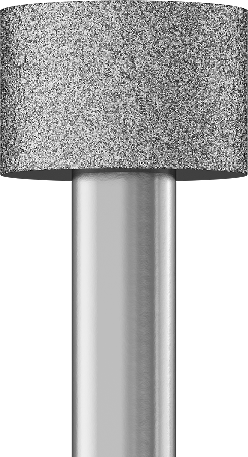 Metal Dışı Malzemeler için Uzun Ömürlü Taşlama Ucu, 1/4" Şaft Çapı, 0,59" Baş Çapı, 0,39" Baş Uzunluğu