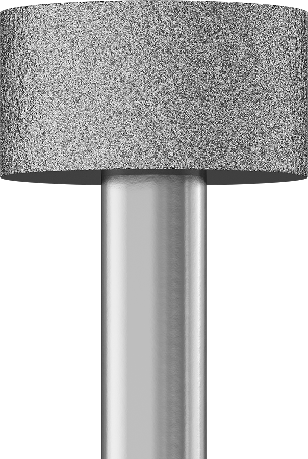 Metal Dışı Malzemeler için Uzun Ömürlü Taşlama Ucu, 1/4" Şaft Çapı, 0,73 inç Baş Çapı, 0,39" Baş Uzunluğu