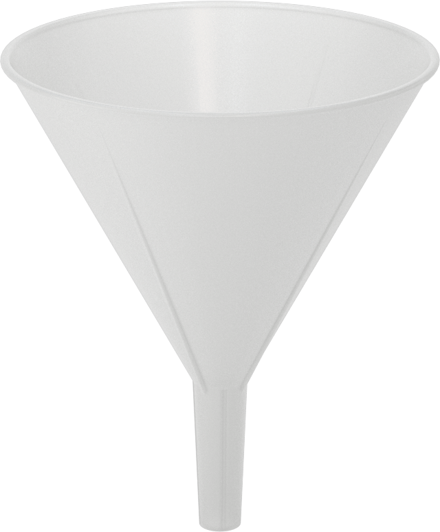 16 FL oz Plastik Huni