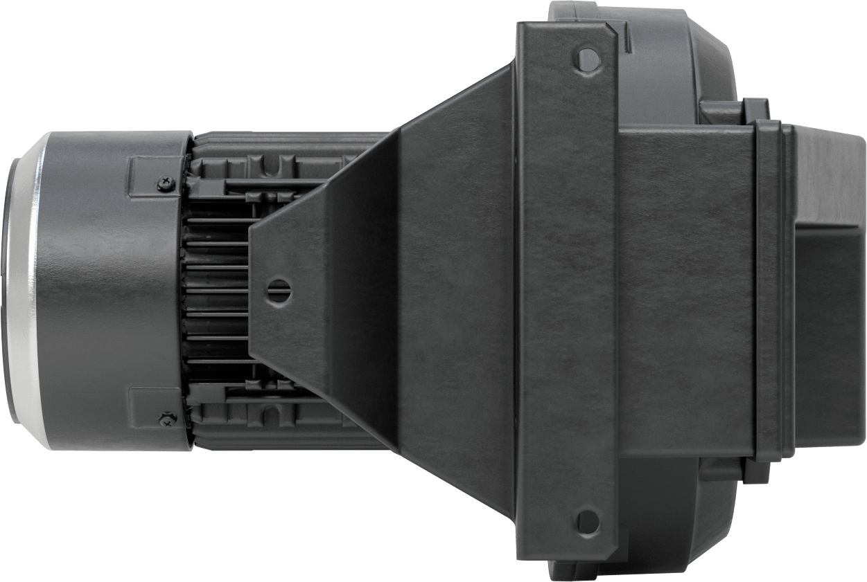 Yüksek Akışlı Düşük Basınçlı Sıkıştırılmış Hava Üfleyici, İki Aşamalı, 3 Phase, 208/230/460V AC, 3/4 hp