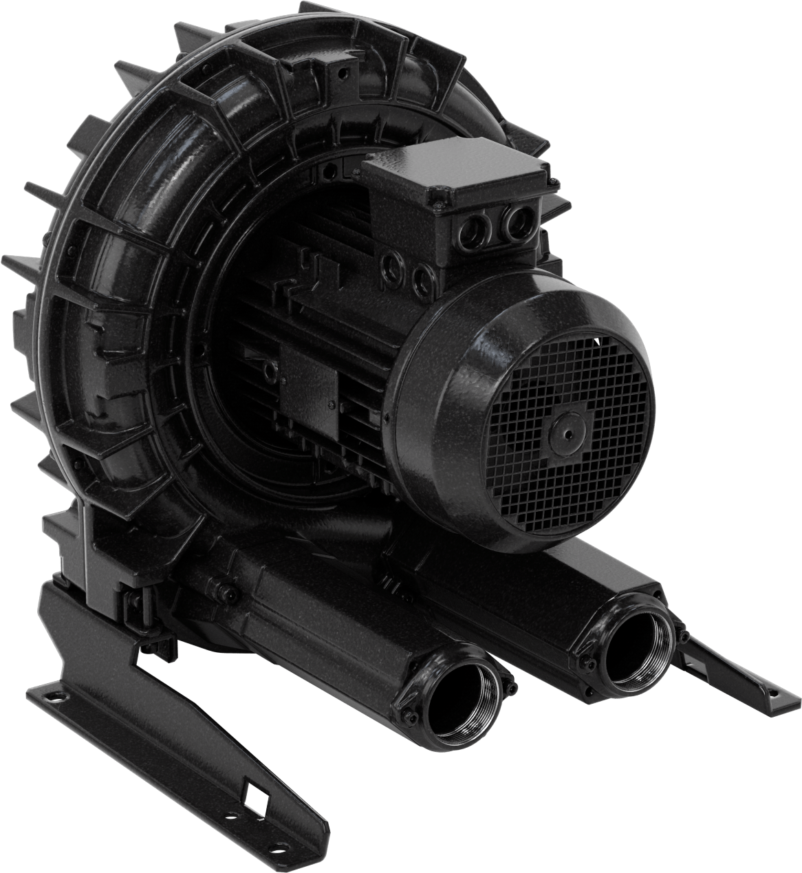 Yüksek Akışlı Düşük Basınçlı Sıkıştırılmış Hava Üfleyici, İki Aşamalı, 3 Phase, 208/230/460V AC, 5-1/2 hp