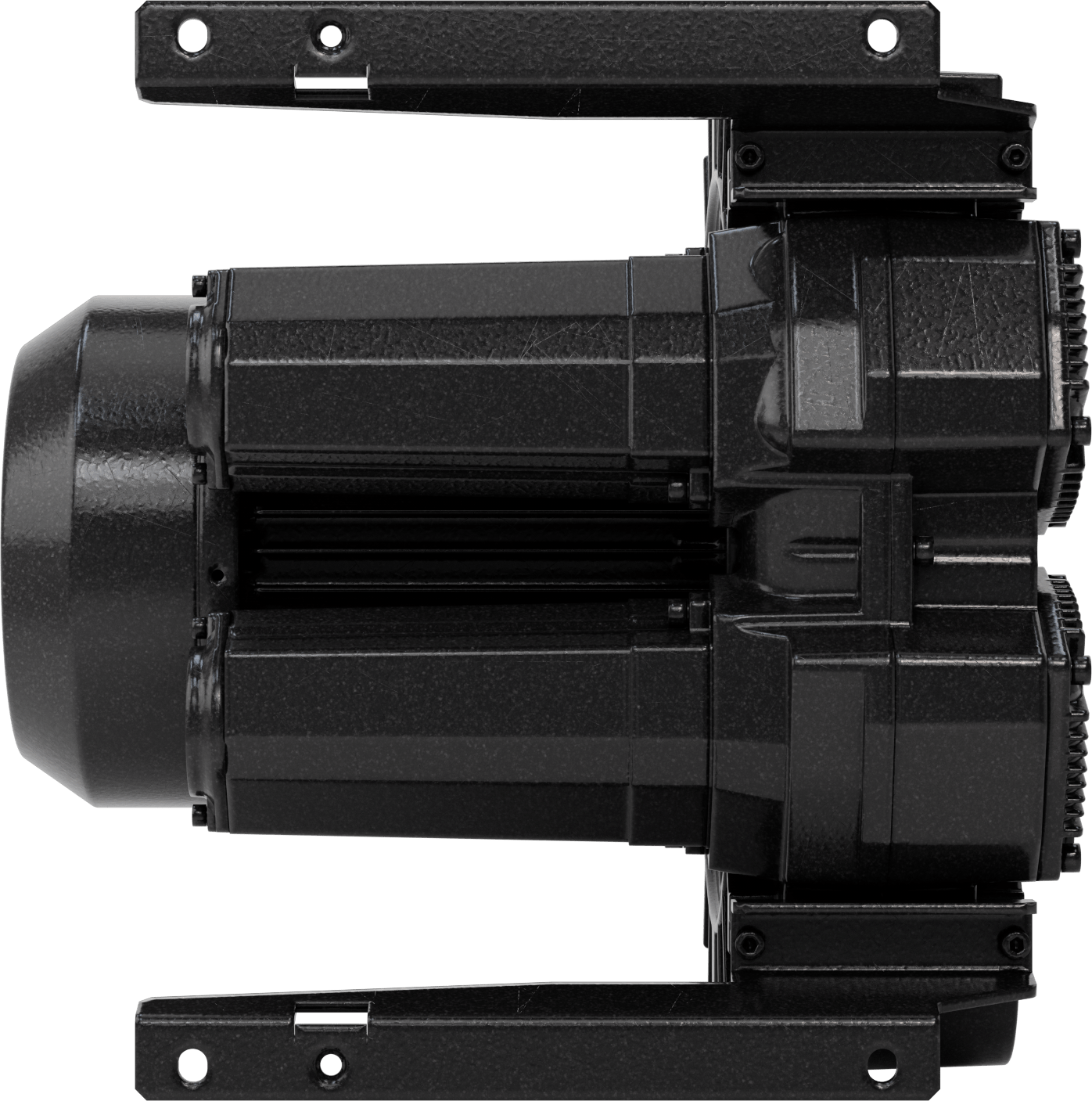Yüksek Akışlı Düşük Basınçlı Sıkıştırılmış Hava Üfleyici, İki Aşamalı, 3 Phase, 208/230/460V AC, 177 CFM@0 PSI