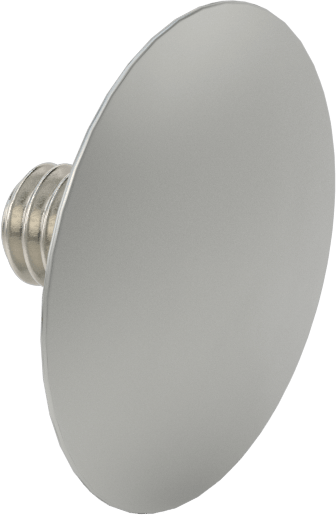 Düşük Profilli Tam Dişli Ayırıcı Kapak, 5/16“-18 x 1/2” Uzunlukta Ayar Vidası, 1-1/4" dış çaplı ara parçası için