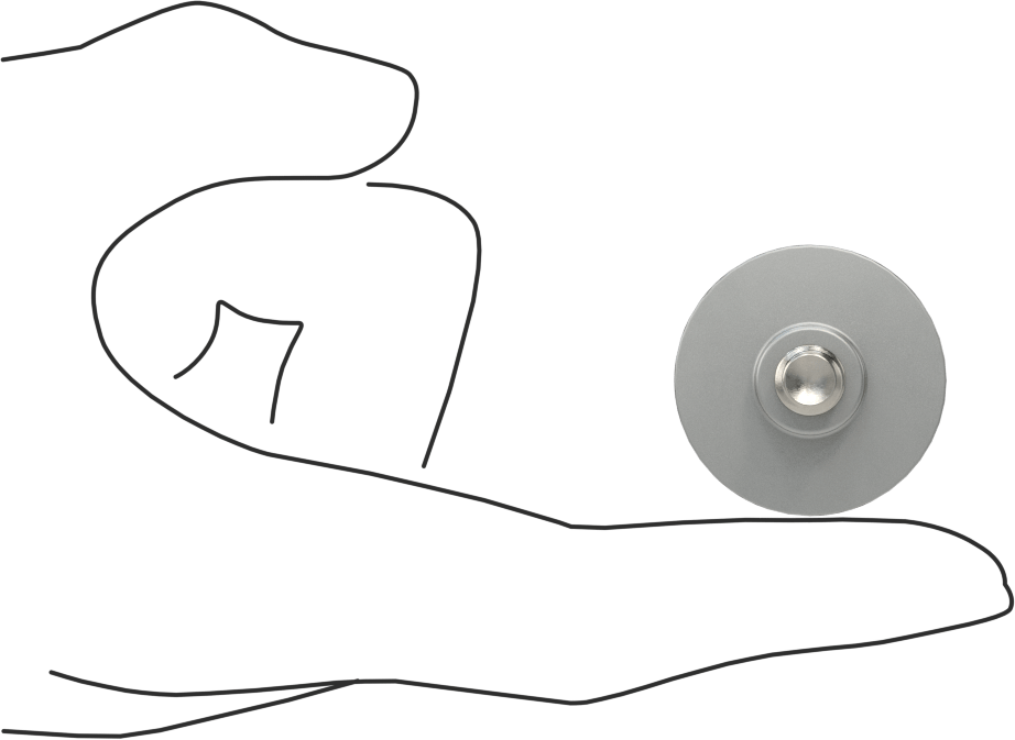 Düşük Profilli Tam Dişli Ayırıcı Kapak, 5/16“-18 x 3/4” Uzunlukta Ayar Vidası, 1-1/4" dış çaplı ara parçası için