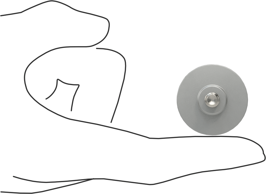Düşük Profilli Tam Dişli Ayırıcı Kapak, 1/4“-20 x 1” Uzun Ayar Vidası, 1-1/4" dış çaplı ara parçası için