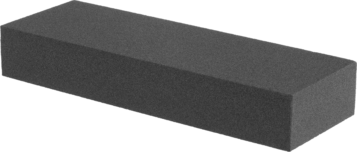 Silikon Karbür Tek Taneli Bileme Taşı, Dikdörtgen, 4 inç uzunluğunda x 1 inç genişliğinde x 1/4 inç kalınlığında