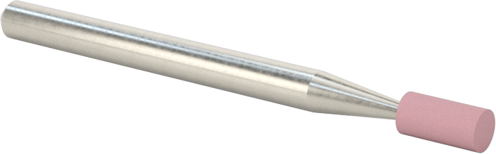Paslanmaz Çelik için Taşlama Ucu, 1/8" Şaft Çapı, 1/8“ Çap x 1/4” Uzunluklu Başlık, 120 Kum