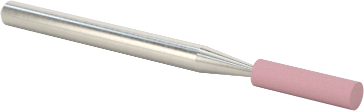 Paslanmaz Çelik için Taşlama Ucu, 1/8" Şaft Çapı, 1/8“ Çap x 1/2” Uzun Baş, 120 Kum