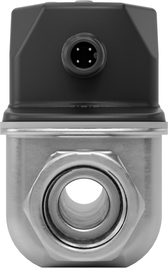 Akış ve Sıcaklık Transmitteri, Vorteks Akış, 1/2 NPT Dişi, 16 ila 317 gph