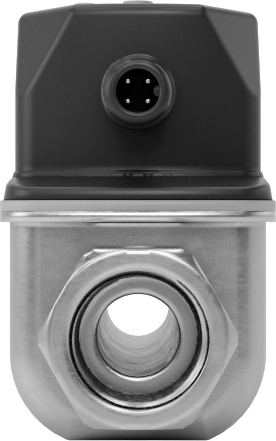 Akış ve Sıcaklık Transmitteri, Vorteks Akış, 1/2 NPT Dişi, 32 ila 634 gph