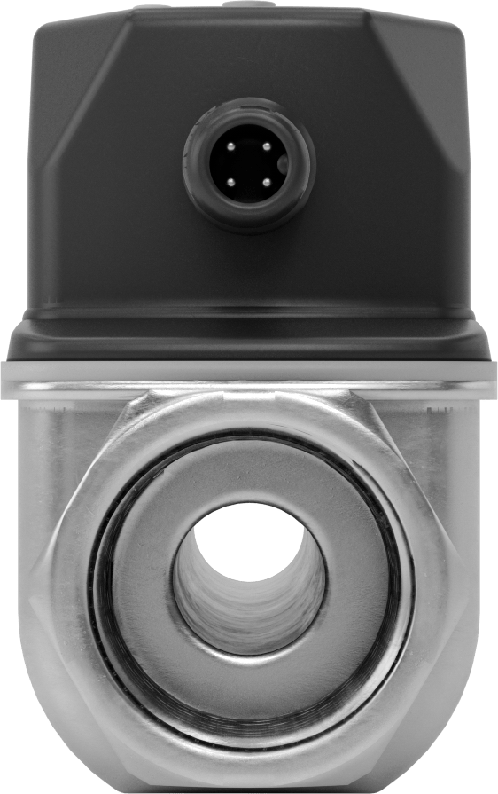Akış ve Sıcaklık Transmitteri, Vorteks Akış, 3/4 NPT Dişi, 80 ila 1685 gph