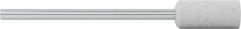 Metaller için Minyatür Taşlama Ucu, 1/4" Baş Çapı, 1/2" Baş Uzunluğu, 400 Kum