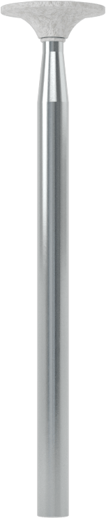 Metaller için Minyatür Taşlama Ucu, 5/16“ Çap ve 1/32” Uzunlukta Baş, 400 Kum