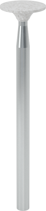 Metaller için Minyatür Taşlama Ucu, 5/16“ Çap ve 1/32” Uzunlukta Baş, 400 Kum