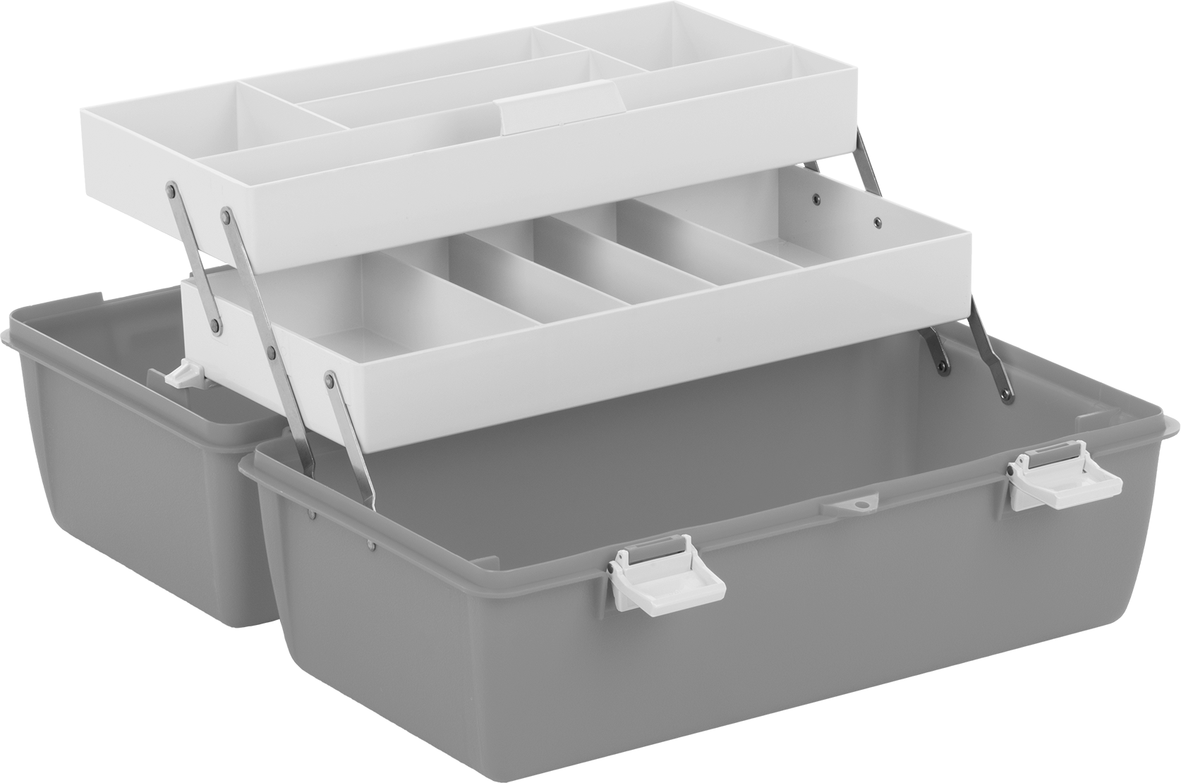 Konsol Tepsili Düzenleyici Kutu, Plastik, 17“ Genişlik x 9-1/2” Derinlik x 5" Yükseklik