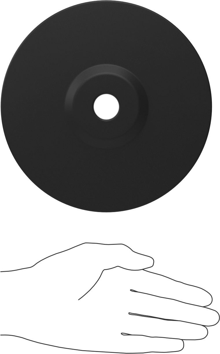 Açı Taşlama Diski - Yumuşak Metallerde Kullanım, Dişsiz Mil Deliği, 7" Çap