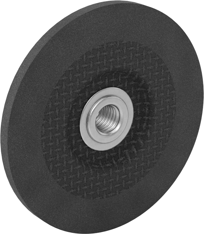Açı Taşlama Diski - Yumuşak Metallerde Kullanım, Dişli Mil Deliği, 4-1/2" Çap, 1/4" Kalınlık