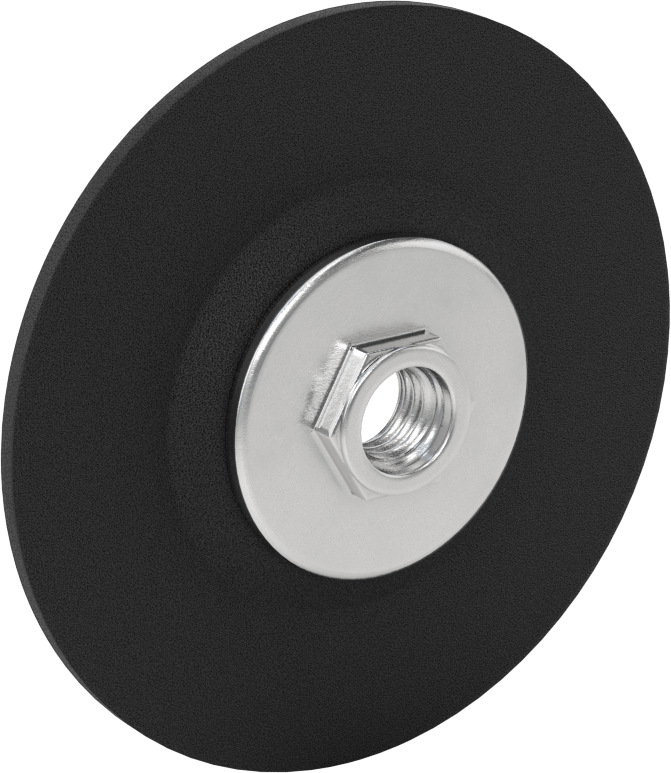 Açı Taşlama Diski - Yumuşak Metallerde Kullanım, Dişli Mil Deliği, 4-1/2" Çap, 1/8" Kalınlık