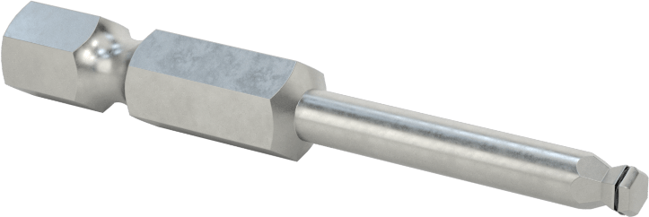 Vida Tutucu Altıgen Uç, Elektrikli Aletler için 1/4" Altıgen Şaft, 3 mm Boyut