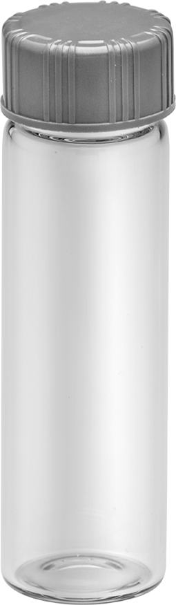 Cam Şişe, Şeffaf, 0,5 FL oz/15 ml Kapasite