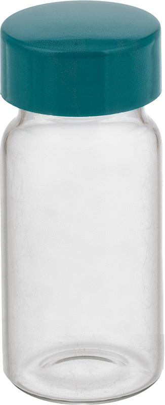 Cam Şişe, Şeffaf, 0,67 FL oz/20 ml Kapasite