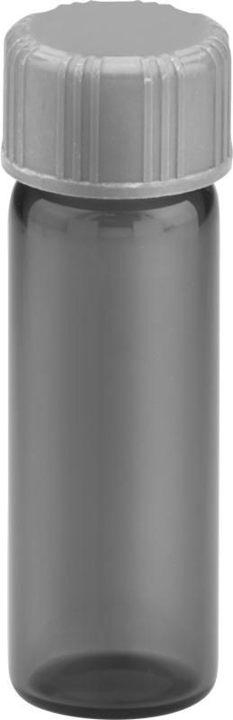 Cam Şişe, Kehribar, 0,14 FL oz/4 ml Kapasite