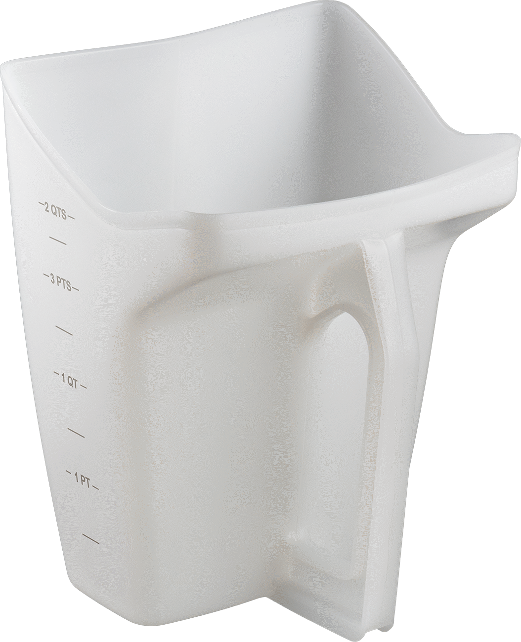 Plastik Kepçe, Düz Tabanlı, 64 FL. oz. Kapasite