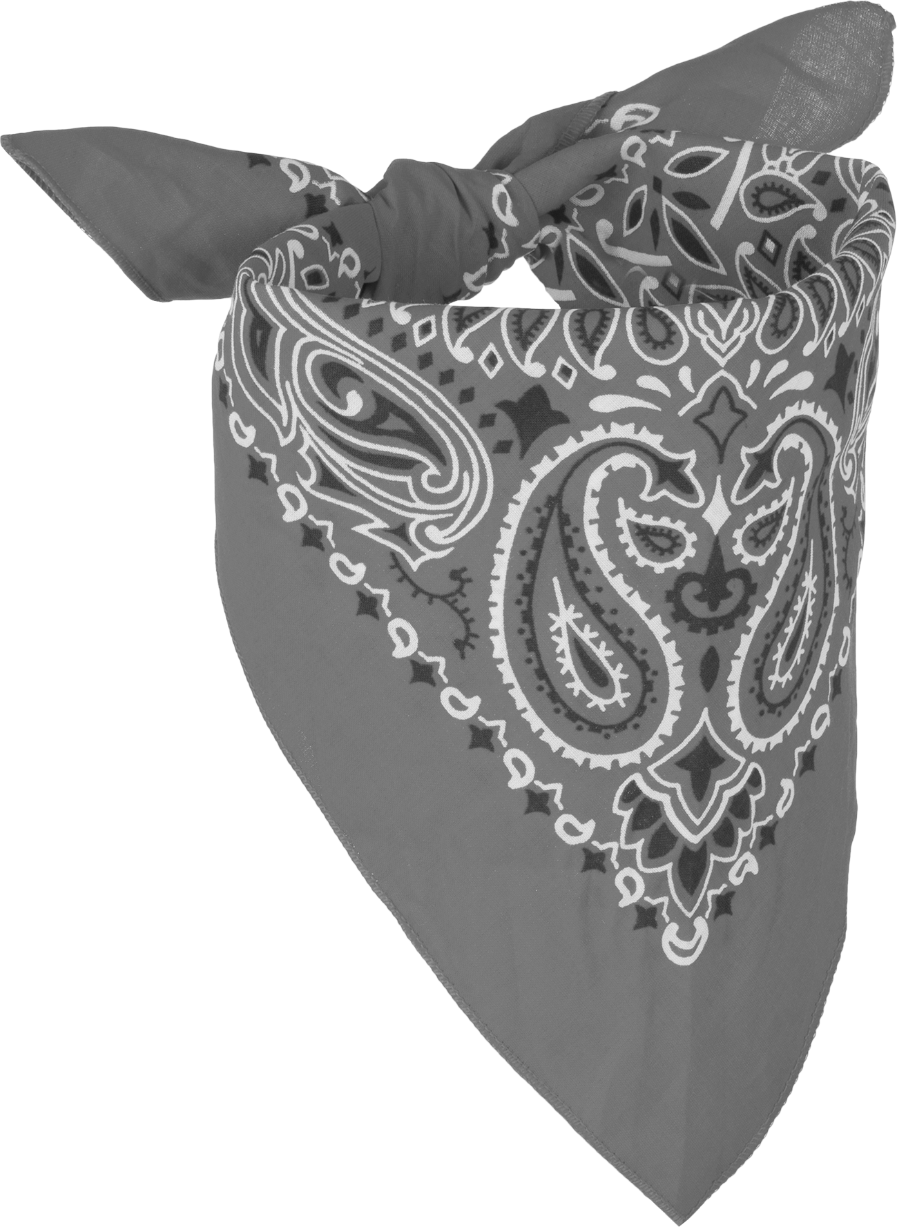 Pamuklu Bandanalar, 22“ Uzunluk x 22” Genişlik, Paisley Deseni